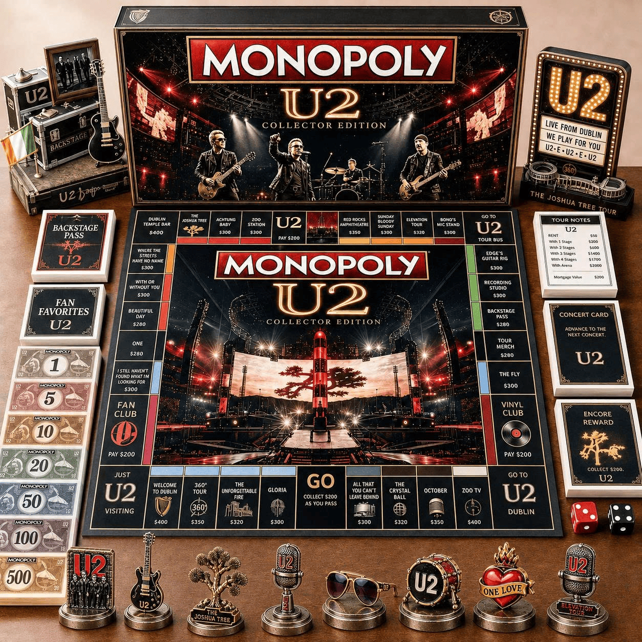 Premium U2 Board Game NHVH