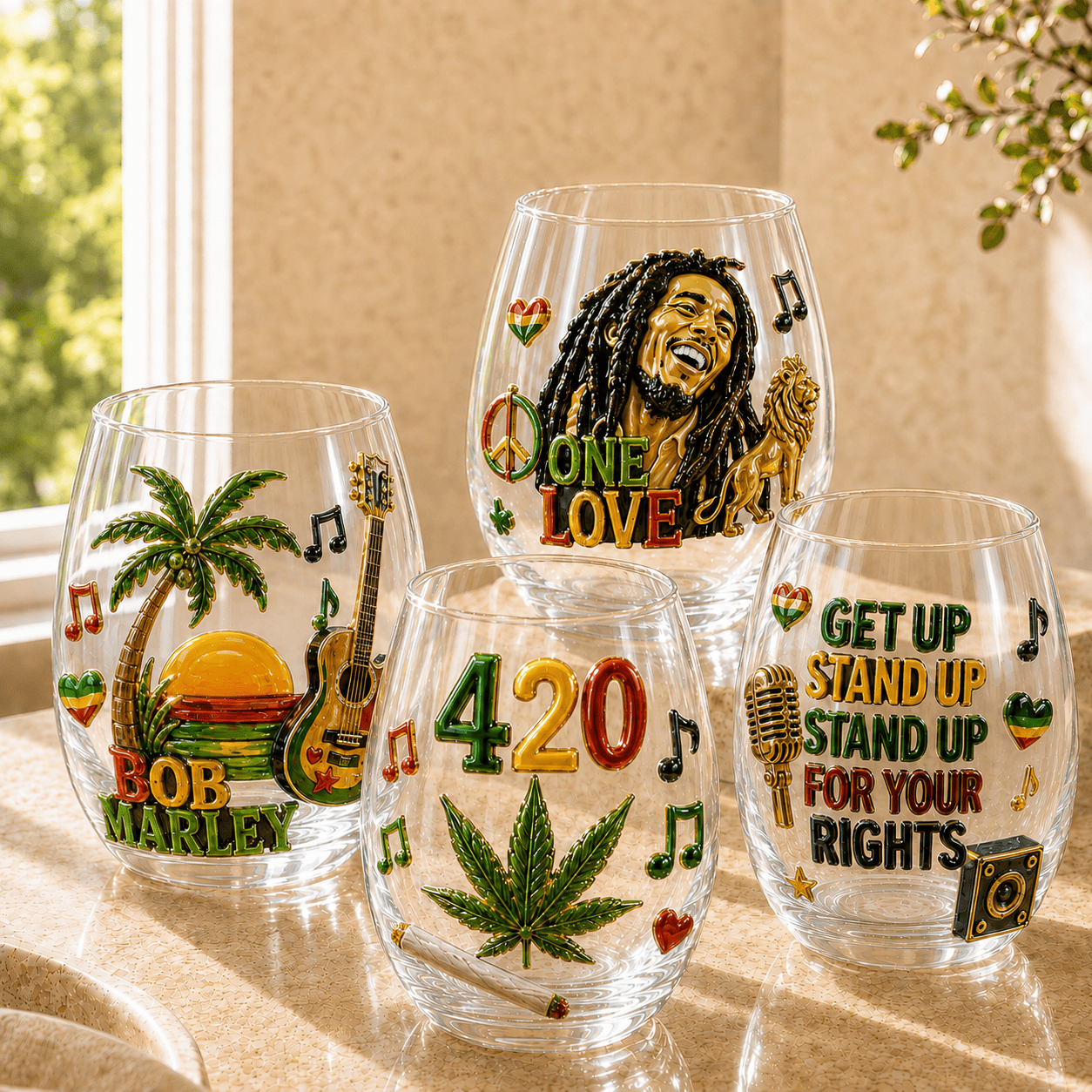 Premium BML Whiskey Glass Set TMH