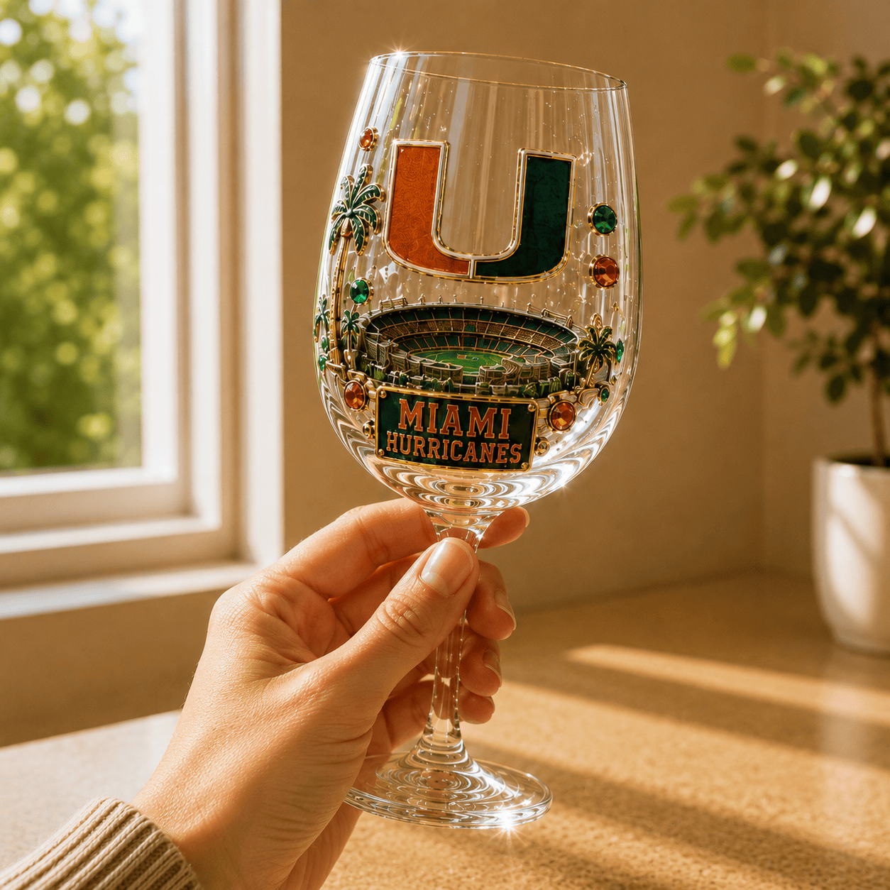 Premium MHC Wine Glass Cup NHVH