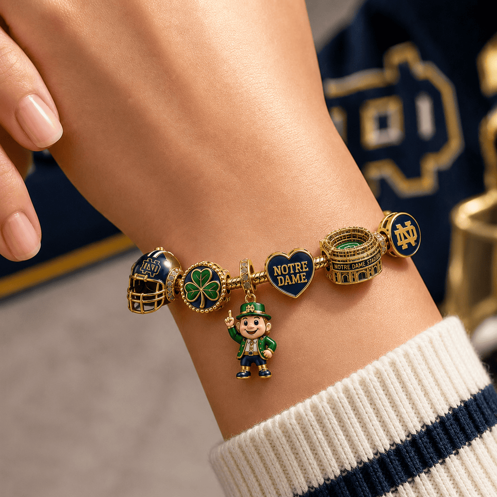 NODFI Gold Charm Bracelet Set PTT