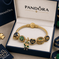 NODFI Gold Charm Bracelet Set PTT