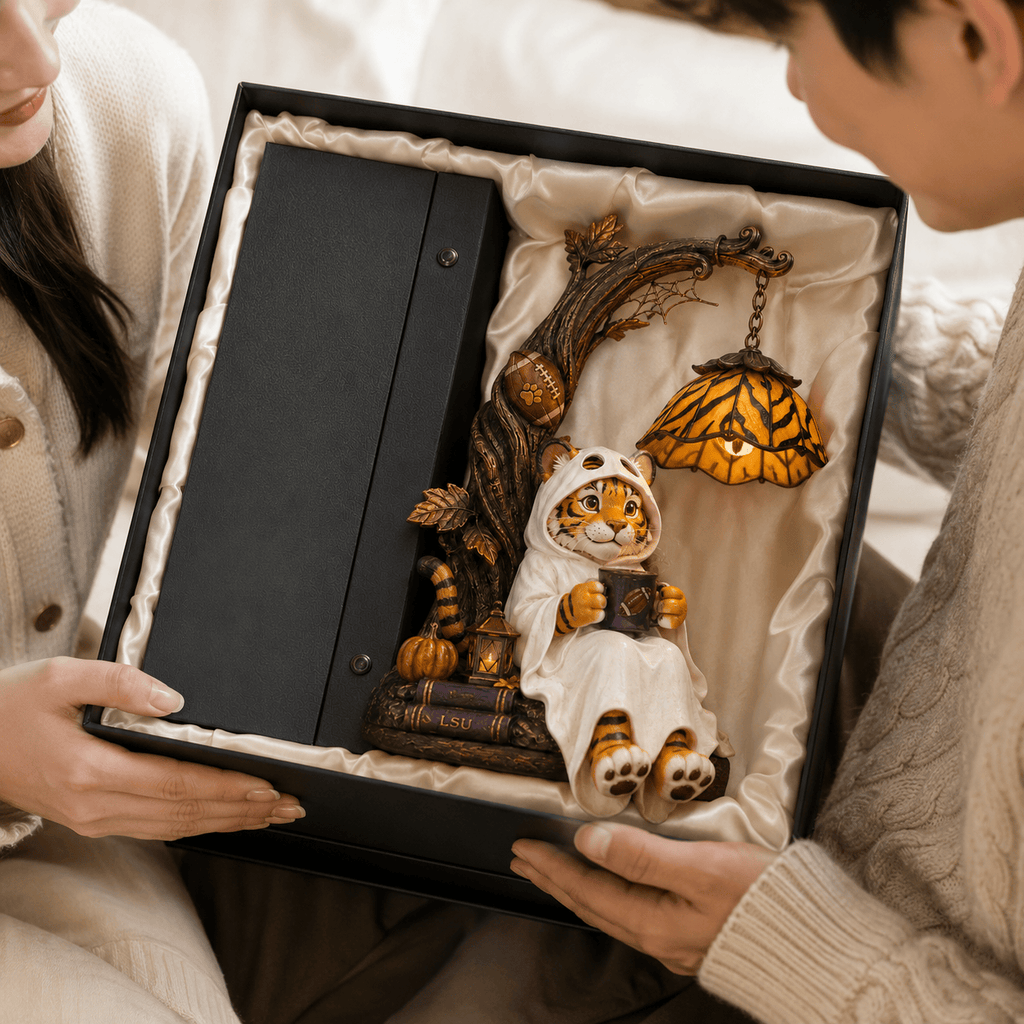 Premium LSU Bookshelf Figurines Lamp PDL