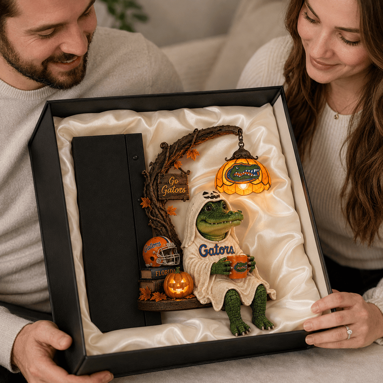 Premium FGT Bookshelf Figurines Lamp PDL