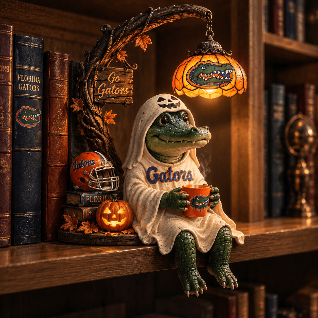 Premium FGT Bookshelf Figurines Lamp PDL