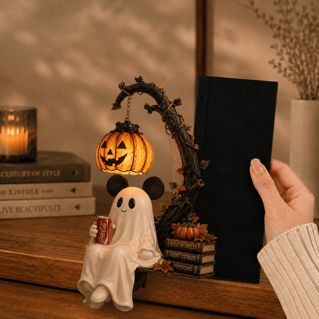 Premium MICK Bookshelf Figurines Lamp PDL