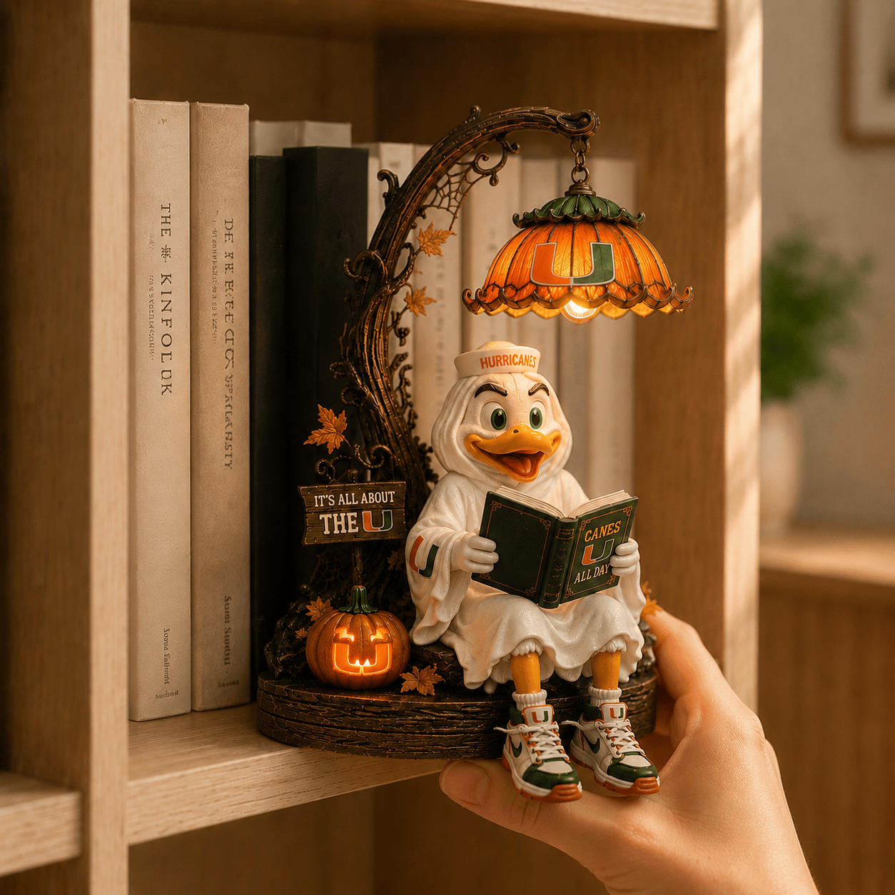 Premium MHC Bookshelf Figurines Lamp PDL