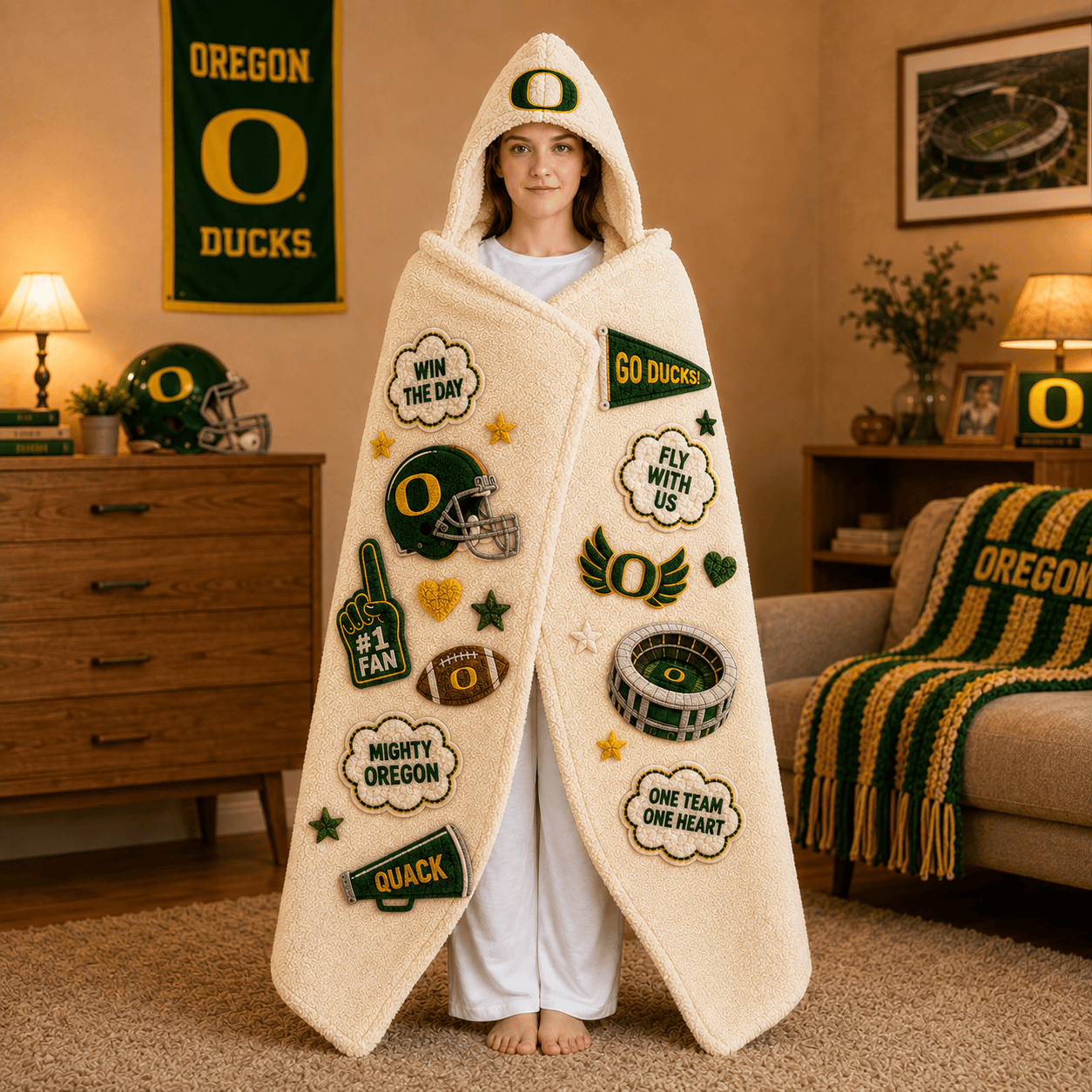 Premium ORD Hooded Blanket BMD