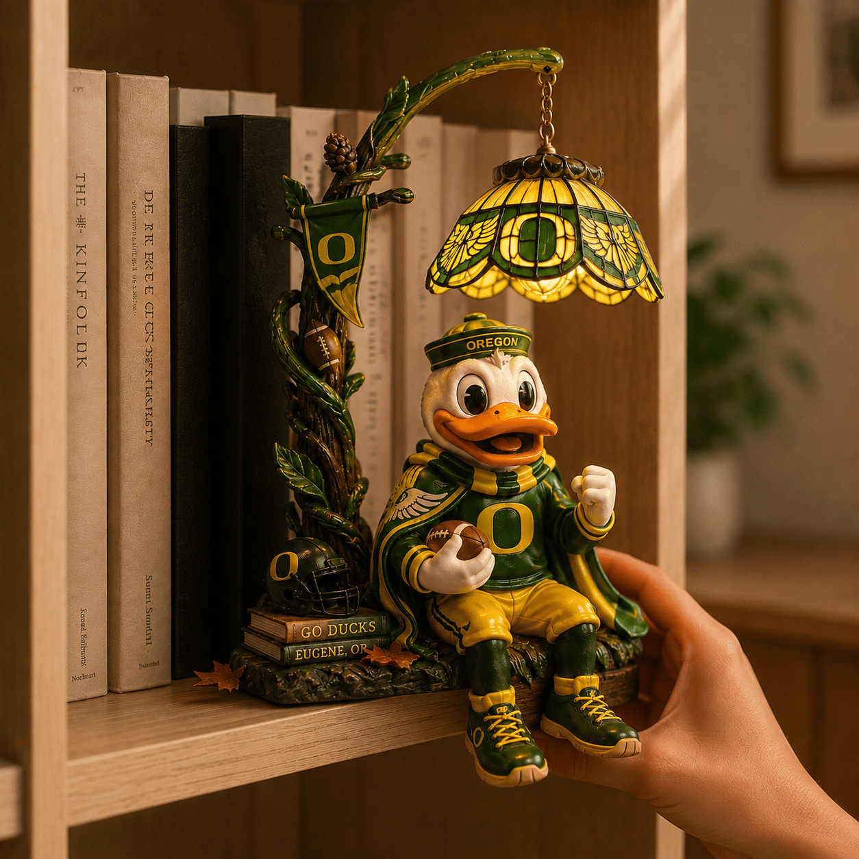 Premium ORD Bookshelf Figurines Lamp PDL