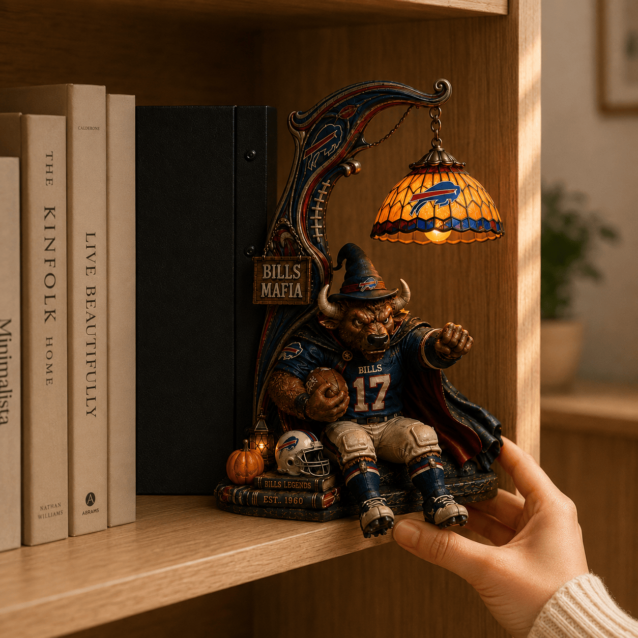 Premium BFBL Bookshelf Figurines Lamp PDL