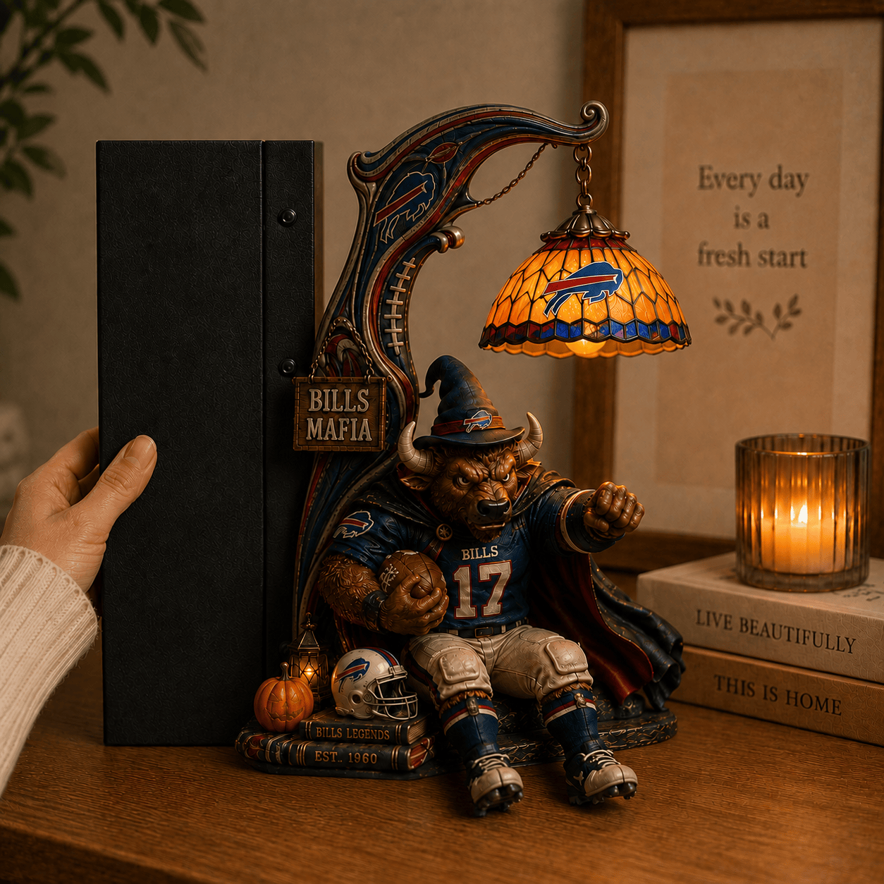 Premium BFBL Bookshelf Figurines Lamp PDL