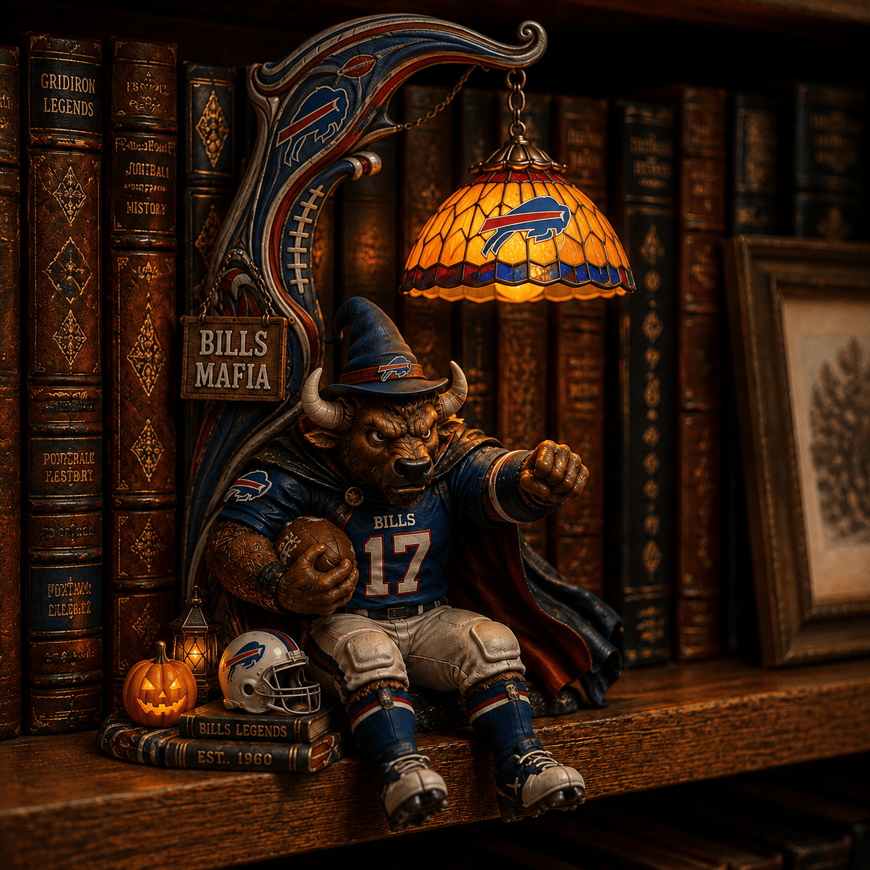 Premium BFBL Bookshelf Figurines Lamp PDL