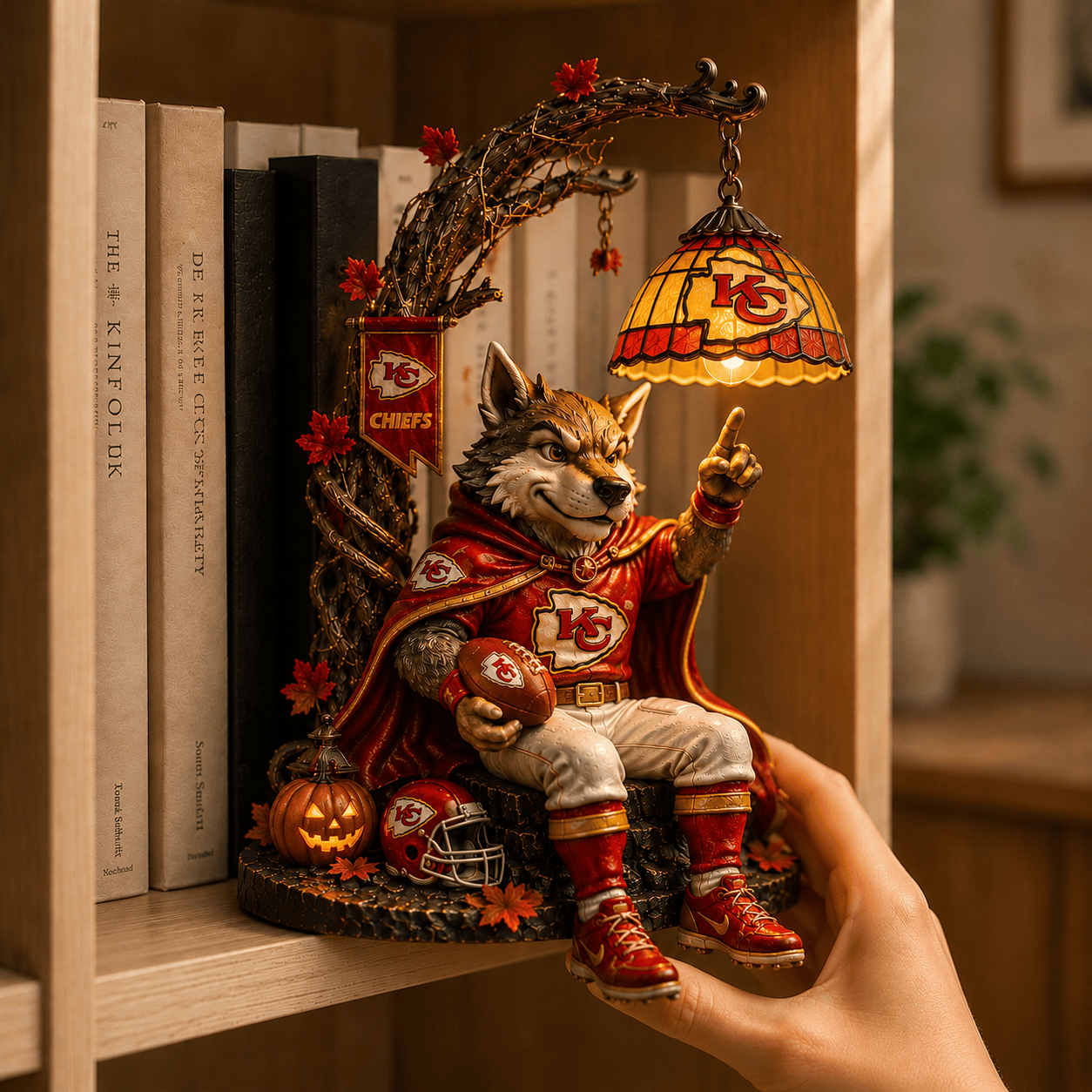 Premium KCC Bookshelf Figurines Lamp PDL