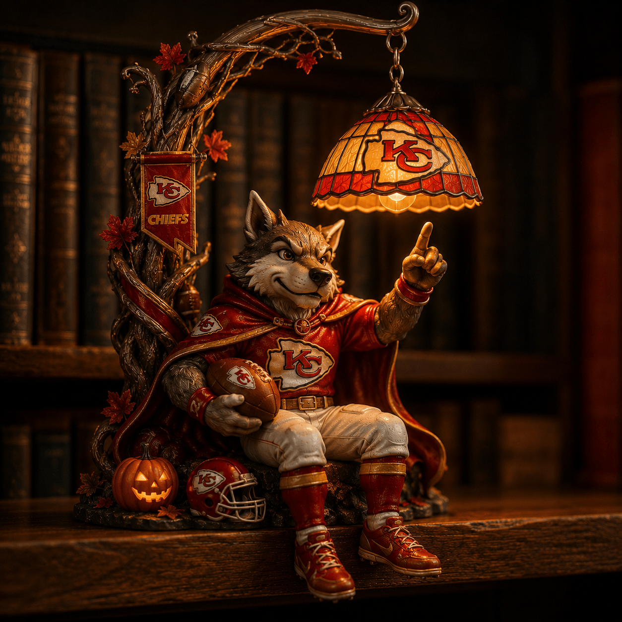 Premium KCC Bookshelf Figurines Lamp PDL