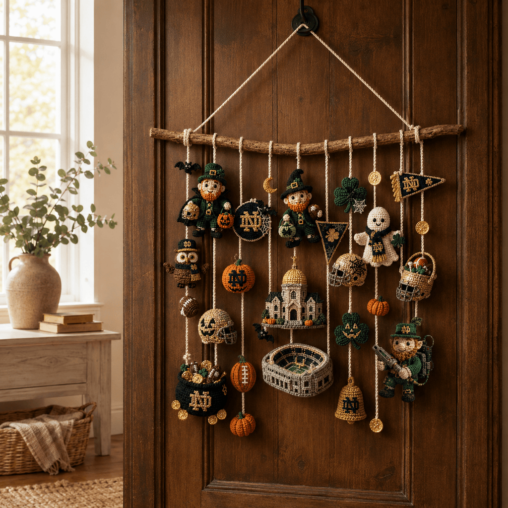 NDFI Halloween Crochet Wall Hanging HTTT