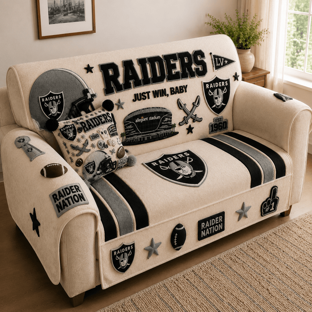 LVR Tufted Sofa Cover & Pillow Set DNBN