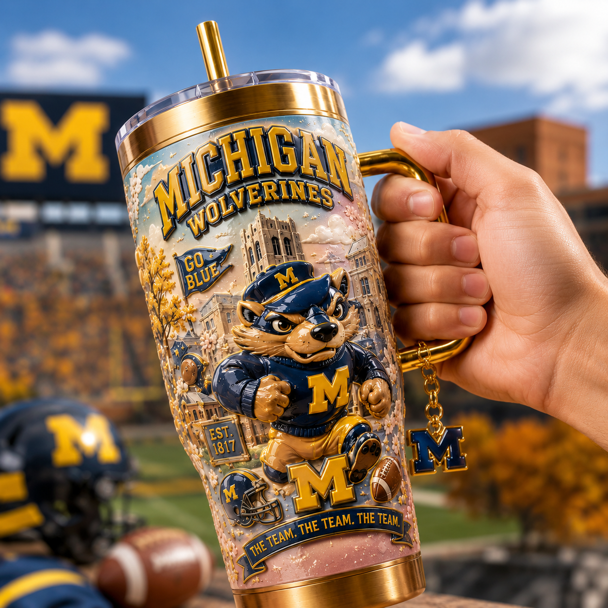 MWR 40oz Tumbler With Handle TTNL