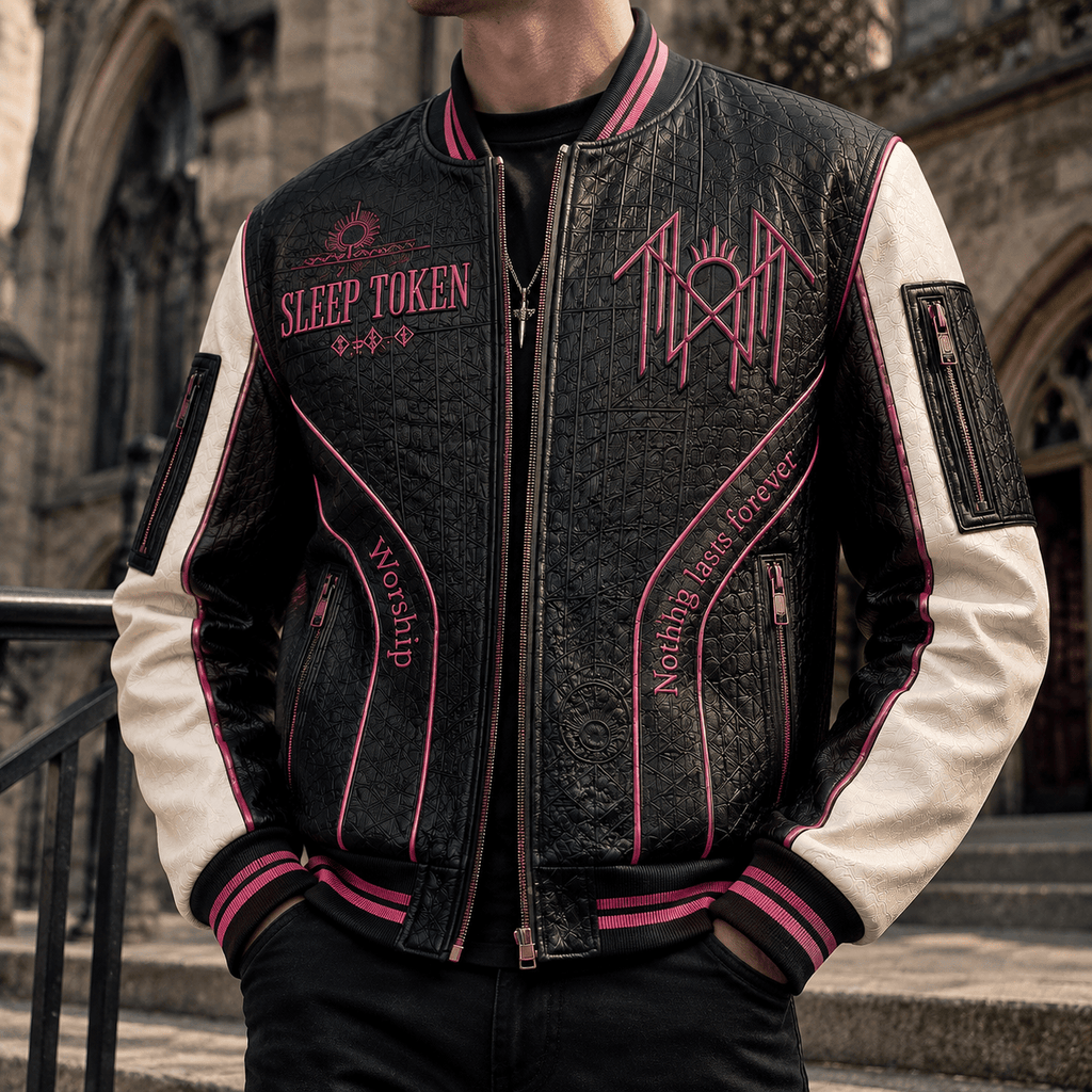Premium SLTK Leather Zipper Jacket PVNA