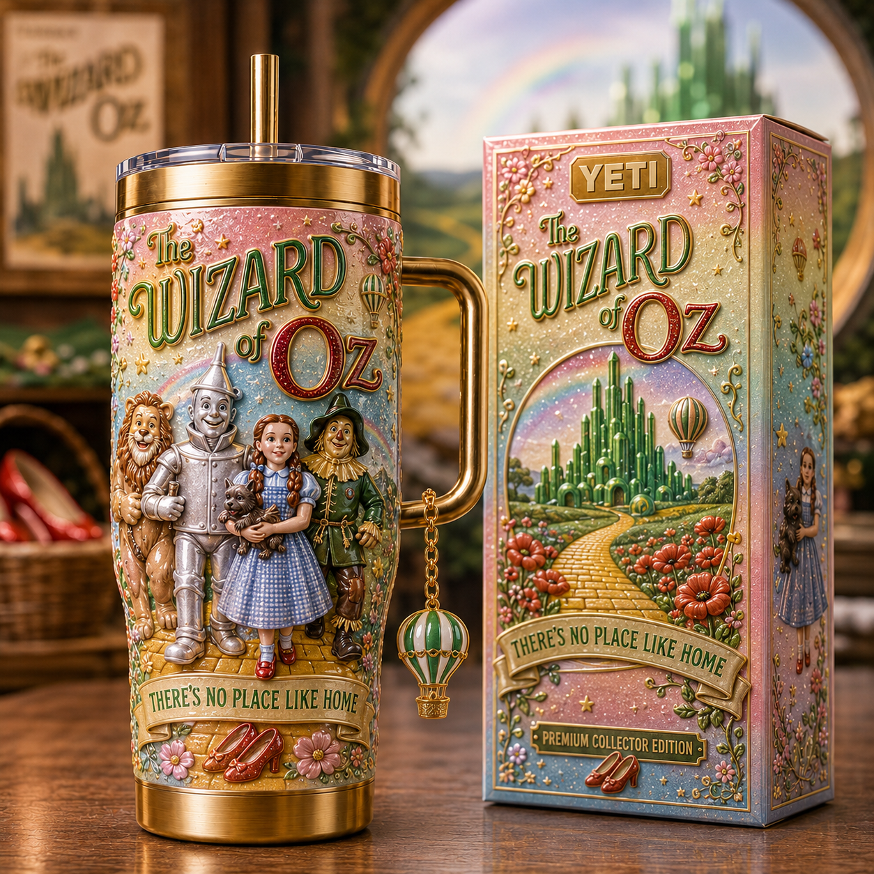 TWOZ 40oz Tumbler With Handle TTNL