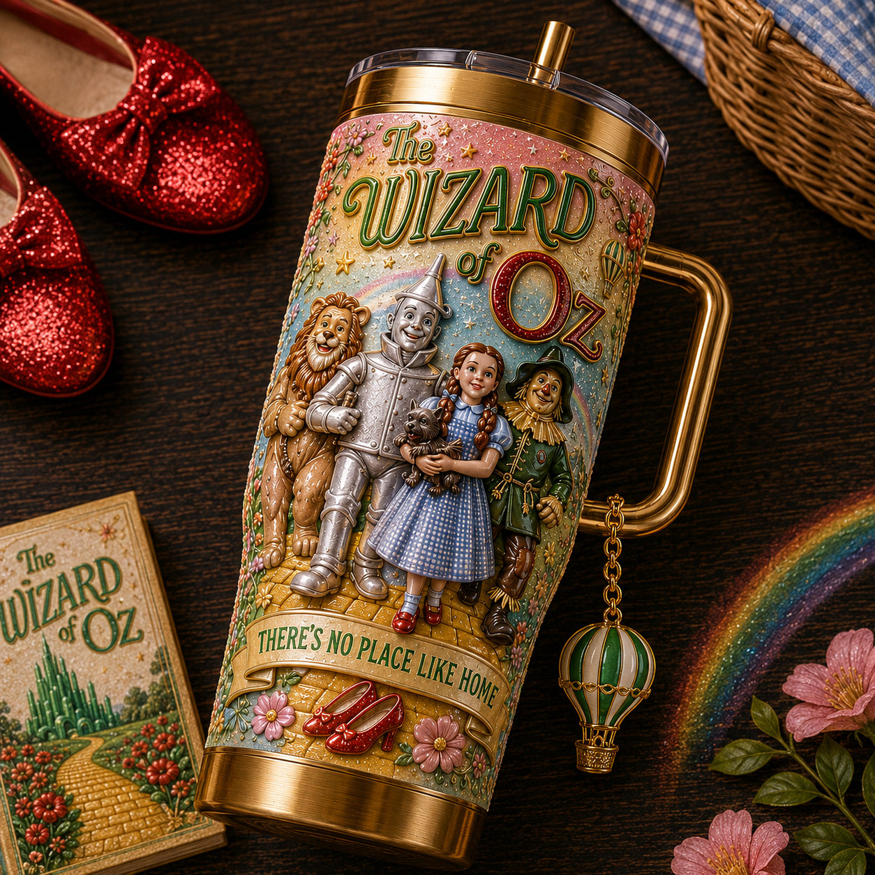 TWOZ 40oz Tumbler With Handle TTNL