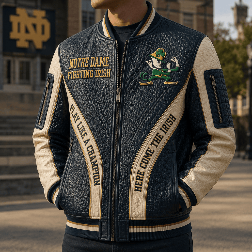Premium NDFI Leather Zipper Jacket PVNA