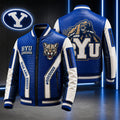 Premium BYU Leather Zipper Jacket TTMH