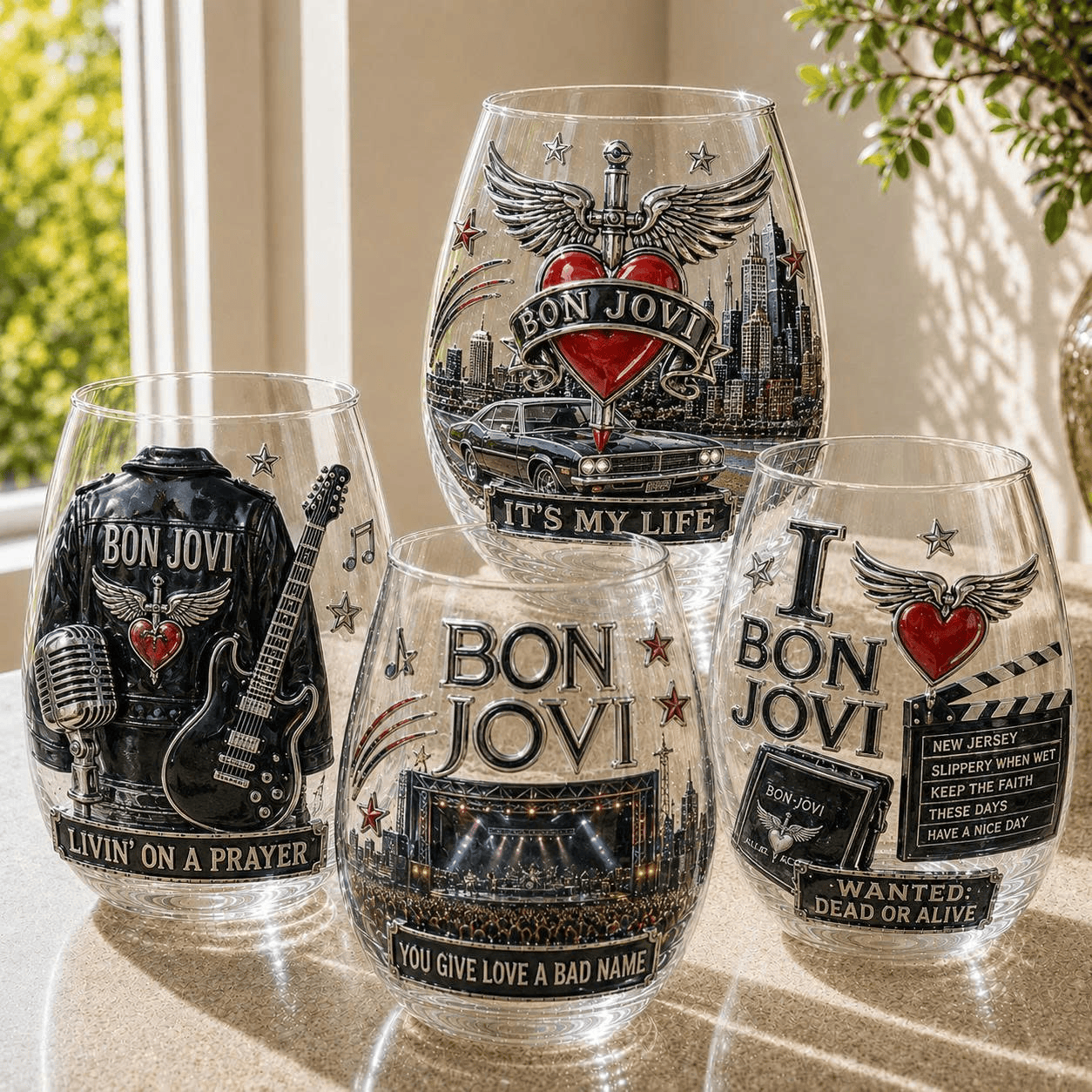 Premium BJV Wine Glass Cup VTH