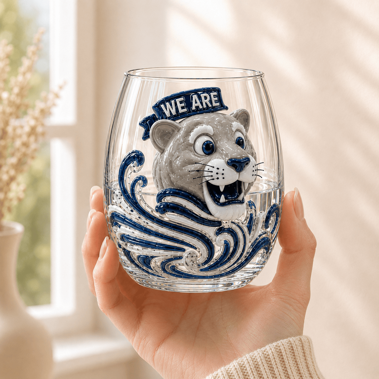 Premium PSNL Wine Glass Cup TMH