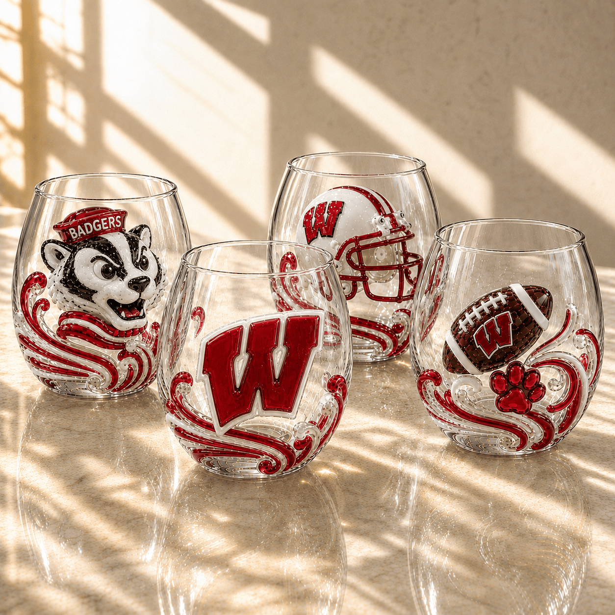 Premium WBG Wine Glass Cup TMH