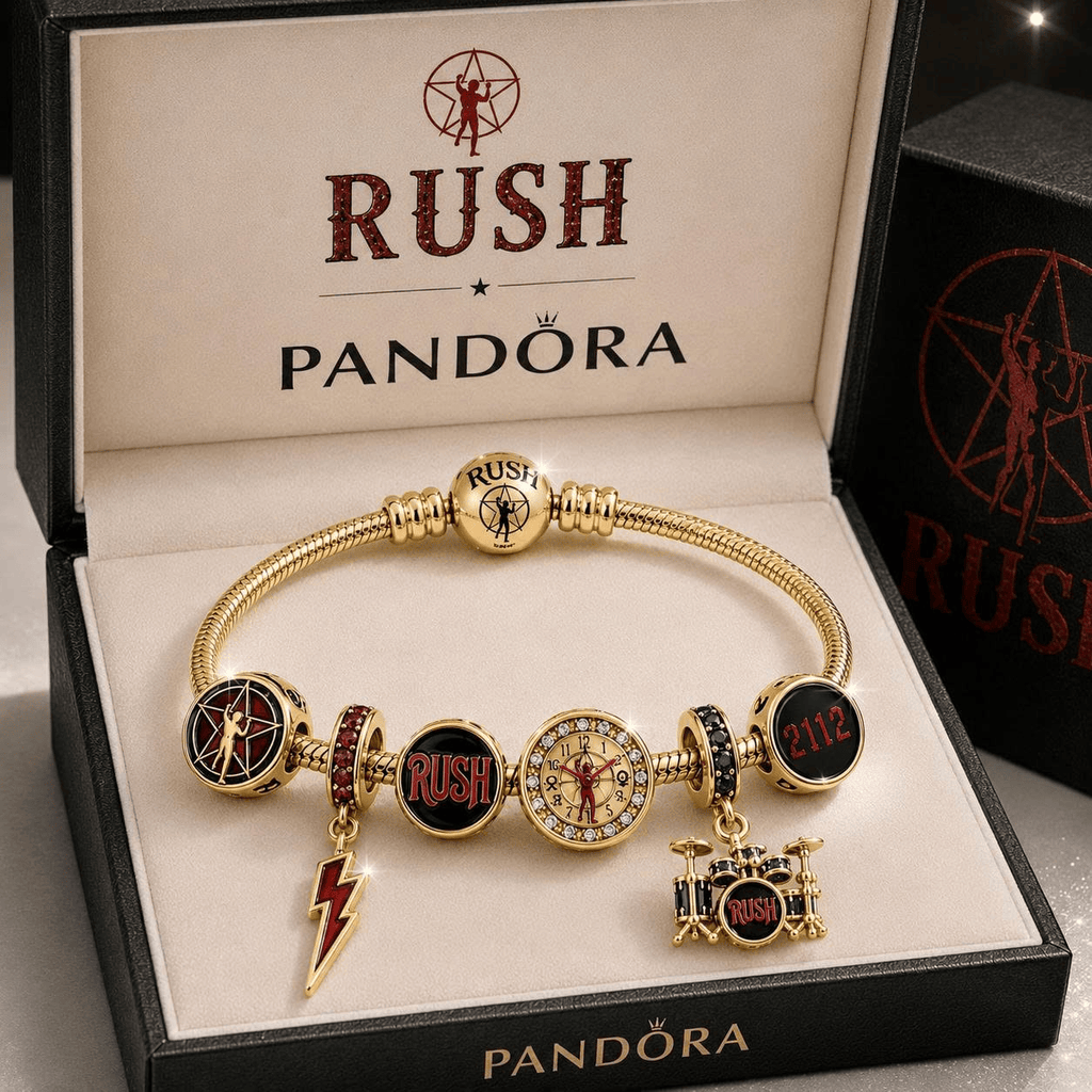 RSH Gold Charm Bracelet Set TTTT