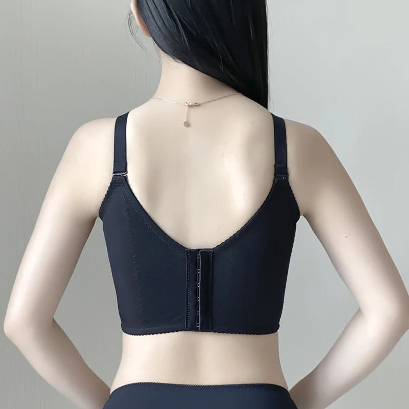 Wire Free Women's Full Coverage Non-Foam Lace Bra 34 36 38 40 42 B C D E F